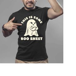 This Is Some Boo Sheet Shirt,Spooky Season,Cute Spooky Boo Shirt,Boo Tee,Halloween Ghost shirt,Women Halloween Shirt,Fal