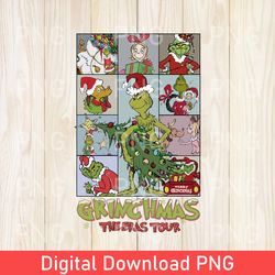 Christmas The Eras Tour PNG, Vintage 90s Christmas Movie PNG, Nightmare Before Christmas PNG, Christmas Family Gift PNG