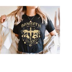 Fourth Wing Dragon Rider Basgiath War College Unisex T-Shirt, Violet Sorrengail, Rebecca Shirt, Romantasy Fantasy Bookis