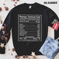 Pharmacy Technician Facts Shirt , Trending Shirt - Olashirt