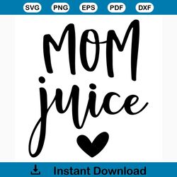 Mom juice svg free, wine svg, mom svg, instant download, silhouette cameo, shirt design, quote svg, free vector files, d