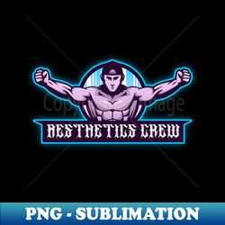 AESTHETICS CREW - Instant Sublimation Digital Download - Stunning Sublimation Graphics