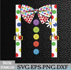 Funny Clown Halloween Circus Rodeo Costume Long Sleeve Svg, Eps, Png, Dxf, Digital Download