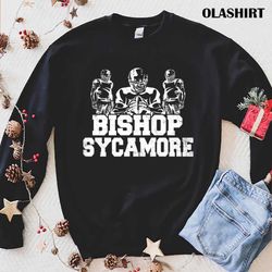 funny fake high school football team bishop sycamore t-shirt - olashirt