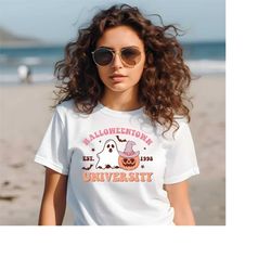 Show Your Allegiance to 'Halloween Town University' with Our T-Shirt,Campus life, October vibes,halloween pumpkin,cute h