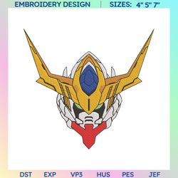 Anime Inspired Embroidery Designs, Machine Embroidery Design file, Pes, Dst, Jef, Vp3, Hus, Instant Download. Robot Anime Embroidery Designs