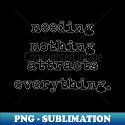 nothing - Signature Sublimation PNG File - Boost Your Success with this Inspirational PNG Download
