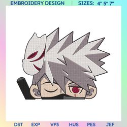 Ninja Anime Embroidery Designs, Anime Embroidery Designs, Ninja Anime Embroidery Fan Gift, Inspired Anime Files, Instant Donwload