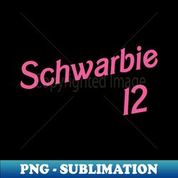 schwarbie - Special Edition Sublimation PNG File - Transform Your Sublimation Creations