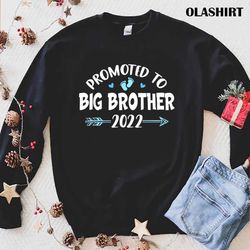 Funny Promoted To Big Brother 2022 Vintage T-shirt , Trending Shirt - Olashirt