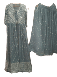 Women Sari with full length bottem and Blous