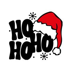 Ho Ho Ho SVG, cut file, Santa svg