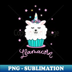 Llamacorn Cute Llama Lovers - Professional Sublimation Digital Download - Perfect for Sublimation Mastery