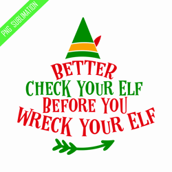 Better check your elf png