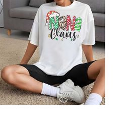Nana Claus Gift Shirt, Holiday Gift T-shirt, Nana Christmas Shirt, Christmas Tee, Family T-shirt, Nana Claus Shirt