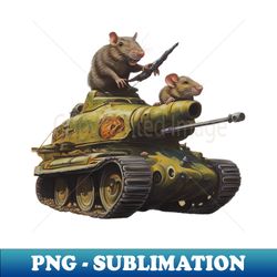 Rats at War  WW2 - Premium Sublimation Digital Download - Defying the Norms