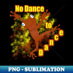Dancing Frog - Decorative Sublimation PNG File - Create with Confidence