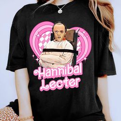 Hannibal Lecter Pink Dolls Shirt  Hannibal Lecter Shirt  Horror Halloween Shirt  The Silence of the Lambs  Funny Hallowe