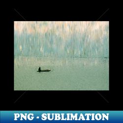 Early Morning on the Lake - PNG Sublimation Digital Download - Boost Your Success with this Inspirational PNG Download