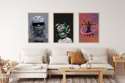 Gunna Poster, Gunna Set of 3 Posters, Wall Decor, Trendy Poster, Aesthetic Poster, Album Poster, Music Poster, Trendy Po