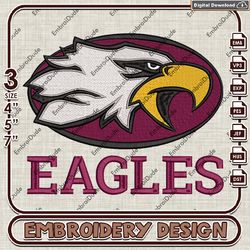 NCAA Boston College Eagles Logo Emb Files, Boston College Teams Embroidery Design, NCAA Logo Machine Embroidery Files