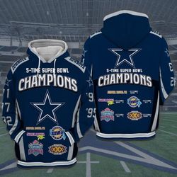 Dallas Cowboys Hoodie 3D Style2071 All Over Printed