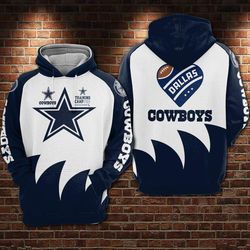 Dallas Cowboys Hoodie 3D Style2075 All Over Printed
