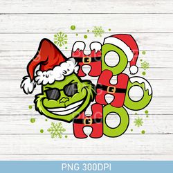 hohoho grinch png, merry christmas grinch christmas png, family christmas png, christmas gift png, personalized grinch