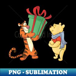 Disney Winnie The Pooh Tigger Christmas - Exclusive Sublimation Digital File - Fashionable and Fearless