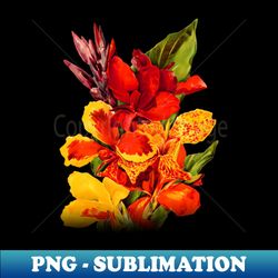 Beautiful Flowers 2 - Vintage Sublimation PNG Download - Vibrant and Eye-Catching Typography