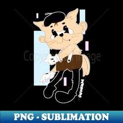 Funny animal combinations ferret and fawn edition - PNG Sublimation Digital Download - Capture Imagination with Every Detail