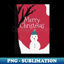 Merry Christmas - Modern Sublimation PNG File - Unleash Your Inner Rebellion
