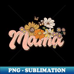 Mama retro distressed design - Sublimation-Ready PNG File - Stunning Sublimation Graphics