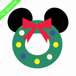 Mickey wearth christmas png