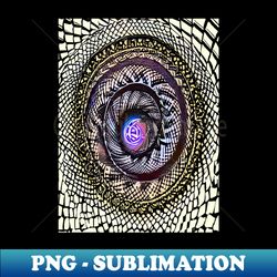 Birth of an Idea Fractal - Exclusive Sublimation Digital File - Enhance Your Apparel with Stunning Detail