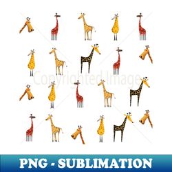 Giraffe Pattern - Premium PNG Sublimation File - Unlock Vibrant Sublimation Designs