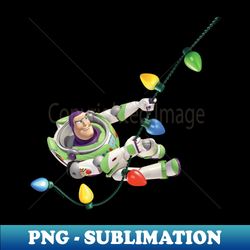 Disney Toy Story Buzz Lightyear Christmas Light Swing - Special Edition Sublimation PNG File - Bring Your Designs to Life