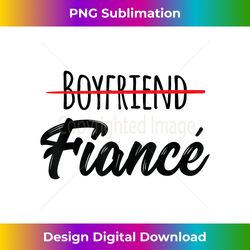 Engagement Announcement Shirt Couples Boyfriend Fiance - Futuristic PNG Sublimation File - Reimagine Your Sublimation Pieces