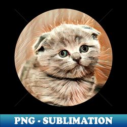 Fun floppy cat - Sublimation-Ready PNG File - Bold & Eye-catching