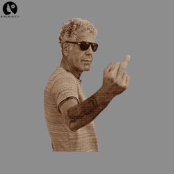 Anthony Bourdain Middle Finger PNG, Christmas movie PNG