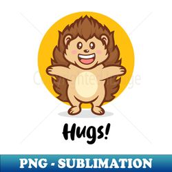 Hedgehog hugs on light colors - Stylish Sublimation Digital Download - Perfect for Creative Projects