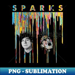 Sparks Sonic Sparks A Visual Journey Through Their Musical Evolution - Digital Sublimation Download File - Unlock Vibrant Sublimation Designs