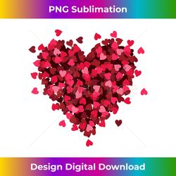 Hearts, Women & Girls, Valentine's Day, Heart Cute Hearts - Luxe Sublimation PNG Download - Lively and Captivating Visuals