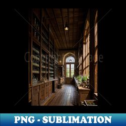 Medieval Shoppe - Apothecary Render - PNG Transparent Digital Download File for Sublimation - Create with Confidence