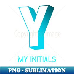 Letter Y Initials Unique Name T-Shirt - Digital Sublimation Download File - Enhance Your Apparel with Stunning Detail
