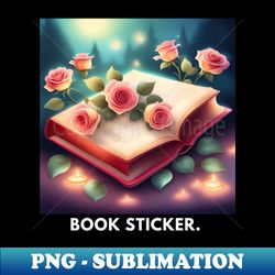 Book reading lover - Digital Sublimation Download File - Create with Confidence