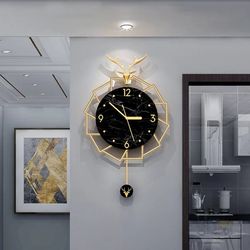 Simplicity Clocks Wall Home Decor Living Room, decorative and useful object to display,lock Wall Clock Household Fashion