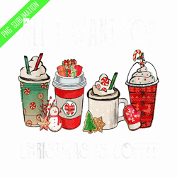 All I want for christmas is coffee c2hristmas coffee png