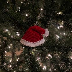 santa hat ornament pattern