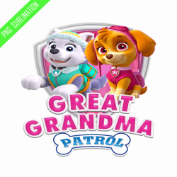 Great grandma patrol png